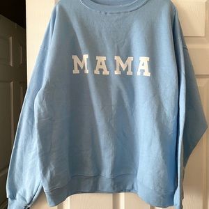 Oversized mama sweatshirt